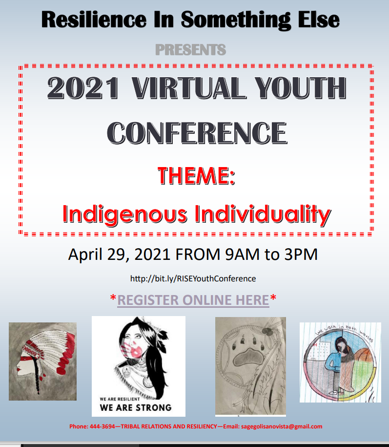 2021 RISE Virtual Youth Conference Poster